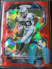 2021 Panini Prizm #178 Darren Waller Red Cracked Ice SP Raiders